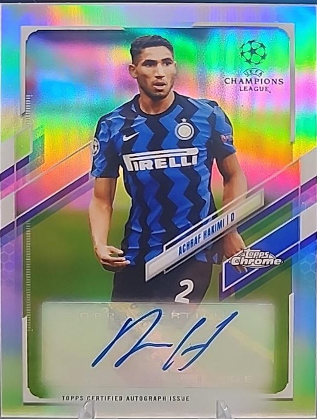 Achraf Hakimi [Red Wave Refractor] #CA-AH