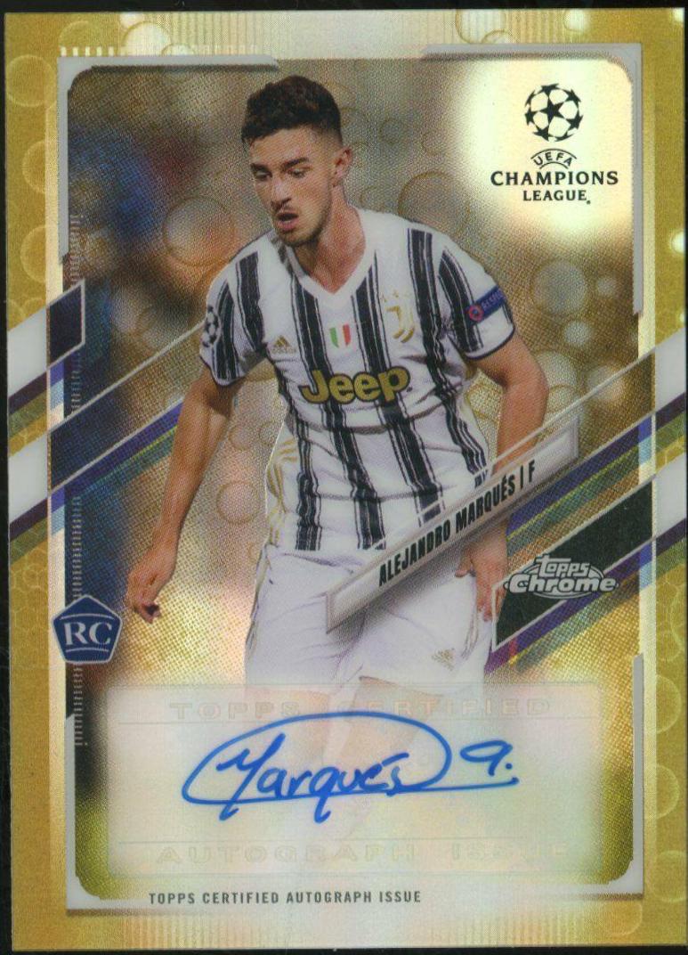 Alejandro Marques [Gold Refractor] #CA-AM