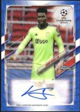 Andre Onana [Blue Wave Refractor] #CA-AO