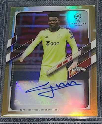 Andre Onana [Gold Bubbles Refractor] #CA-AO