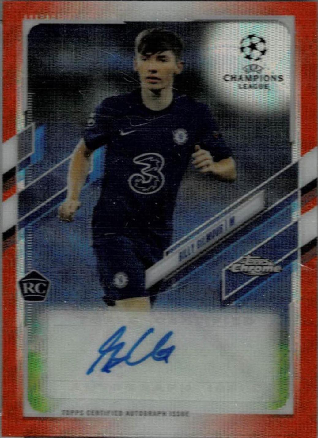 Billy Gilmour [Red Wave Refractor] #CA-BG