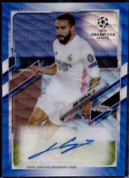 Dani Carvajal [Blue Wave Refractor] #CA-DCV