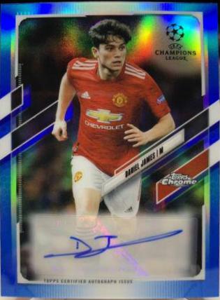 Daniel James [Blue Refractor] #CA-DNJ