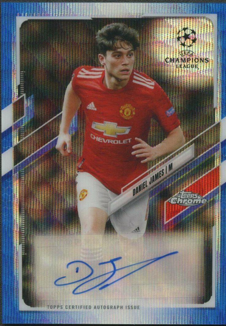 Daniel James [Blue Wave Refractor] #CA-DNJ