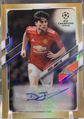 Daniel James [Gold Refractor] #CA-DNJ
