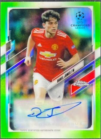 Daniel James [Neon Green Refractor] #CA-DNJ