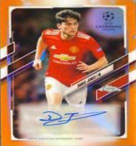 Daniel James [Orange Refractor] #CA-DNJ