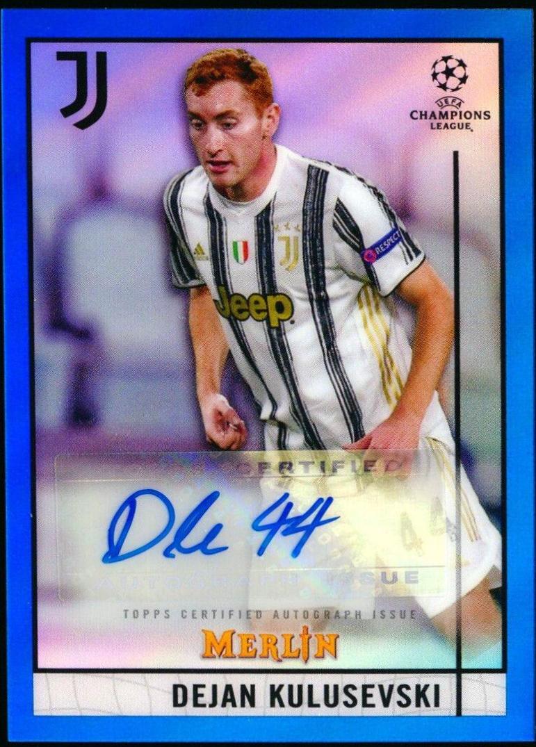 Dejan Kulusevski [Blue Wave Refractor] #CA-DK