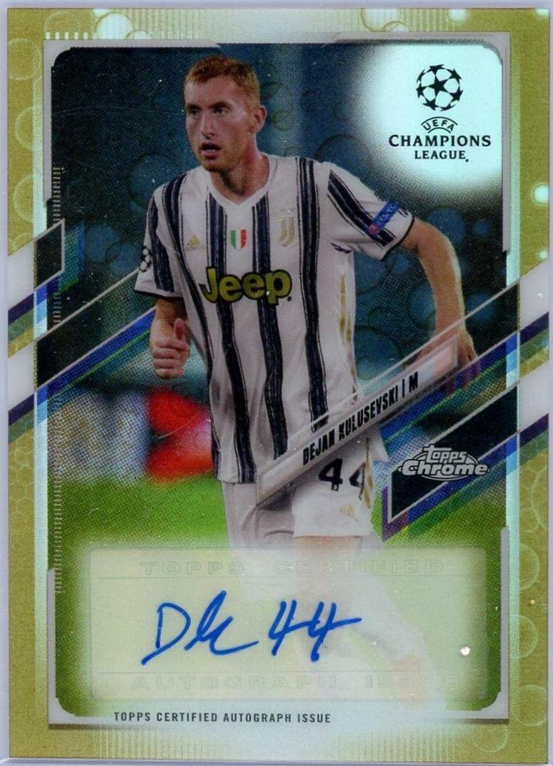 Dejan Kulusevski [Gold Bubbles Refractor] #CA-DK