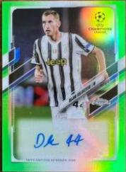 Dejan Kulusevski [Neon Green Refractor] #CA-DK