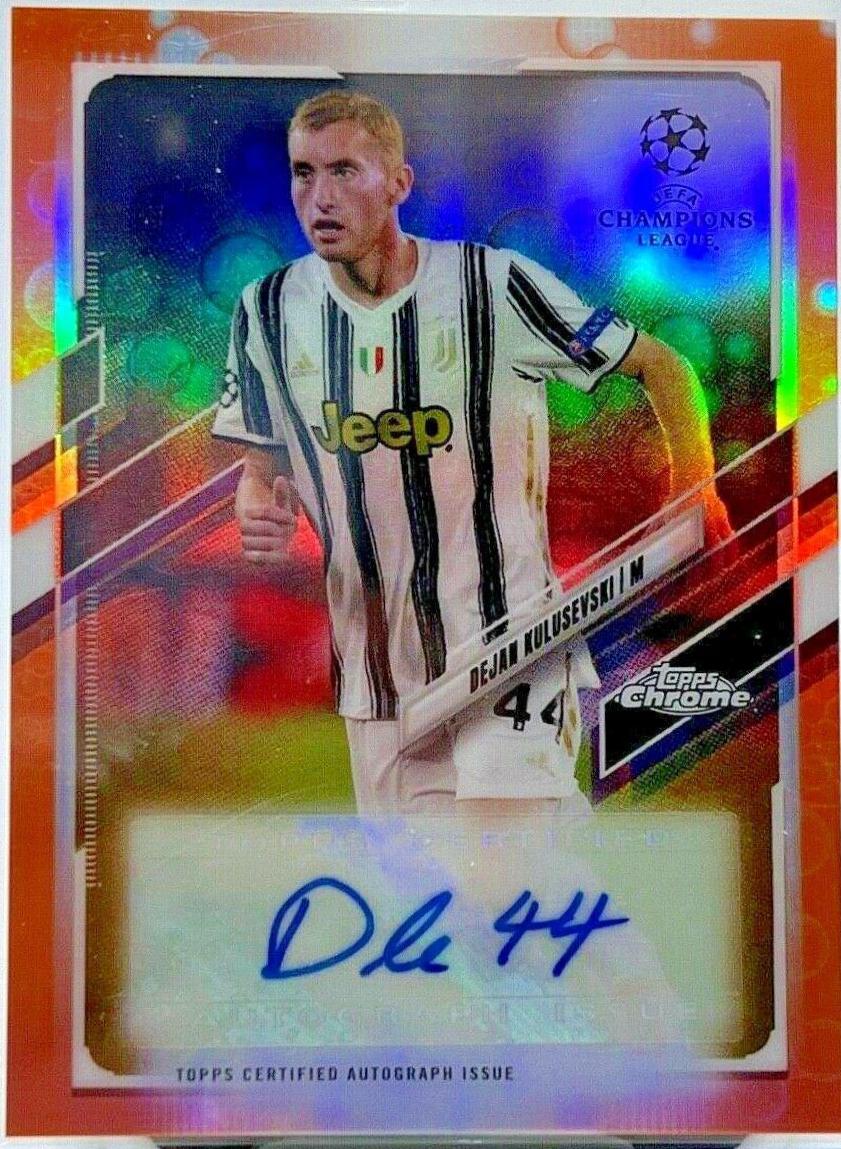 Dejan Kulusevski [Orange Bubbles Refractor] #CA-DK