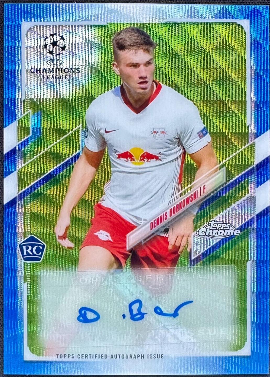 Dennis Borkowski [Blue Wave Refractor] #CA-DB