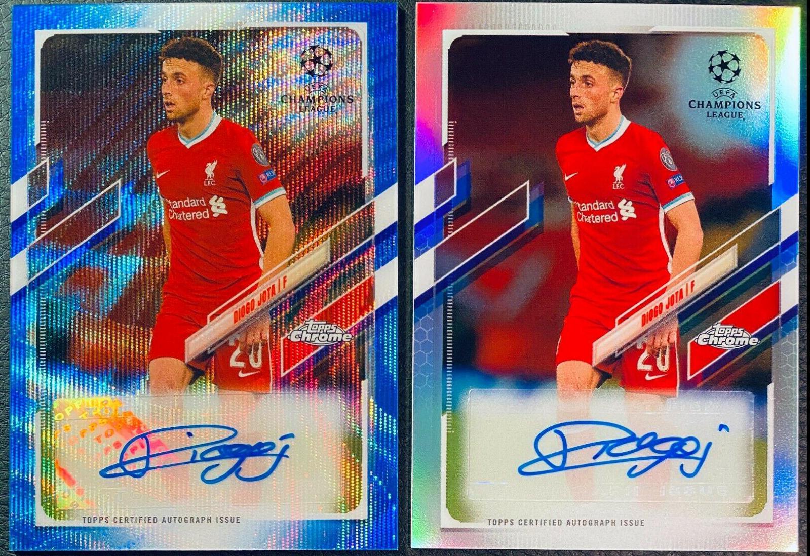 Diogo Jota [Blue Wave Refractor] #CA-DJ