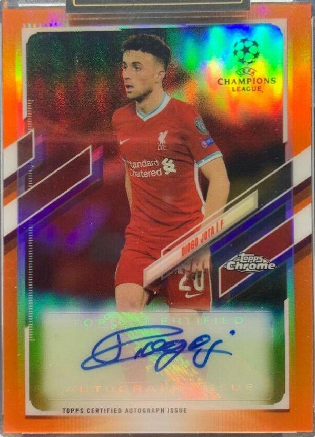 Diogo Jota [Orange Refractor] #CA-DJ