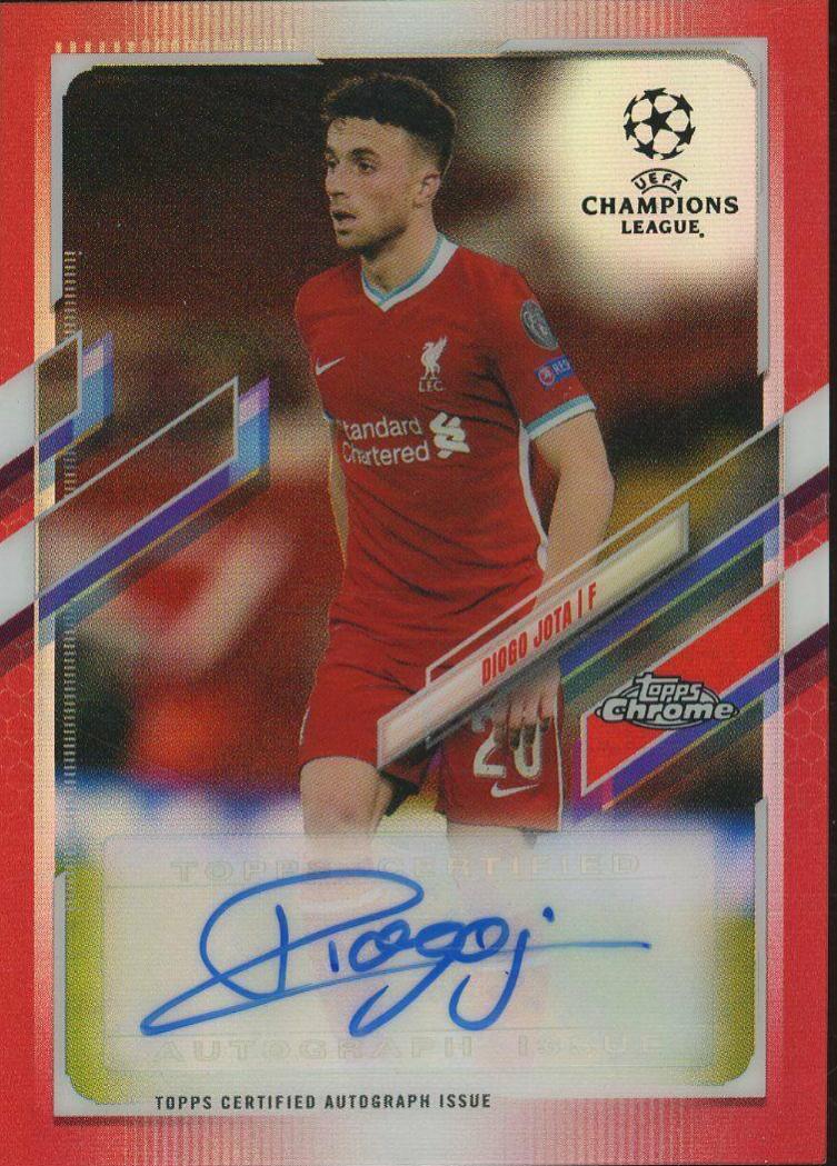 Diogo Jota [Red Refractor] #CA-DJ