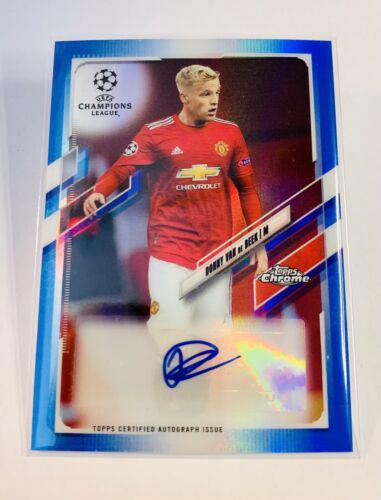 Donny van de Beek [Blue Refractor] #CA-DV