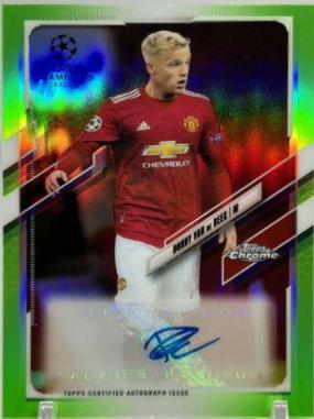 Donny van de Beek [Neon Green Refractor] #CA-DV