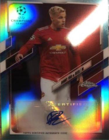 Donny van de Beek [Red Wave Refractor] #CA-DV