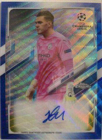 Ederson [Blue Wave Refractor] #CA-E