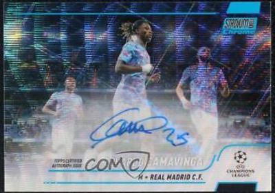 Eduardo Camavinga [Blue Wave Refractor] #CA-EC