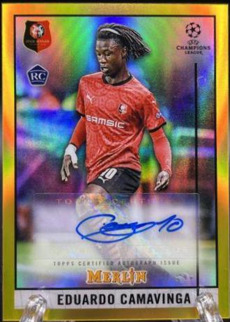 Eduardo Camavinga [Gold Refractor] #CA-EC