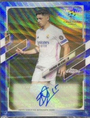 Federico Valverde [Blue Wave Refractor] #CA-FV