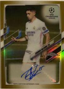 Federico Valverde [Gold Refractor] #CA-FV