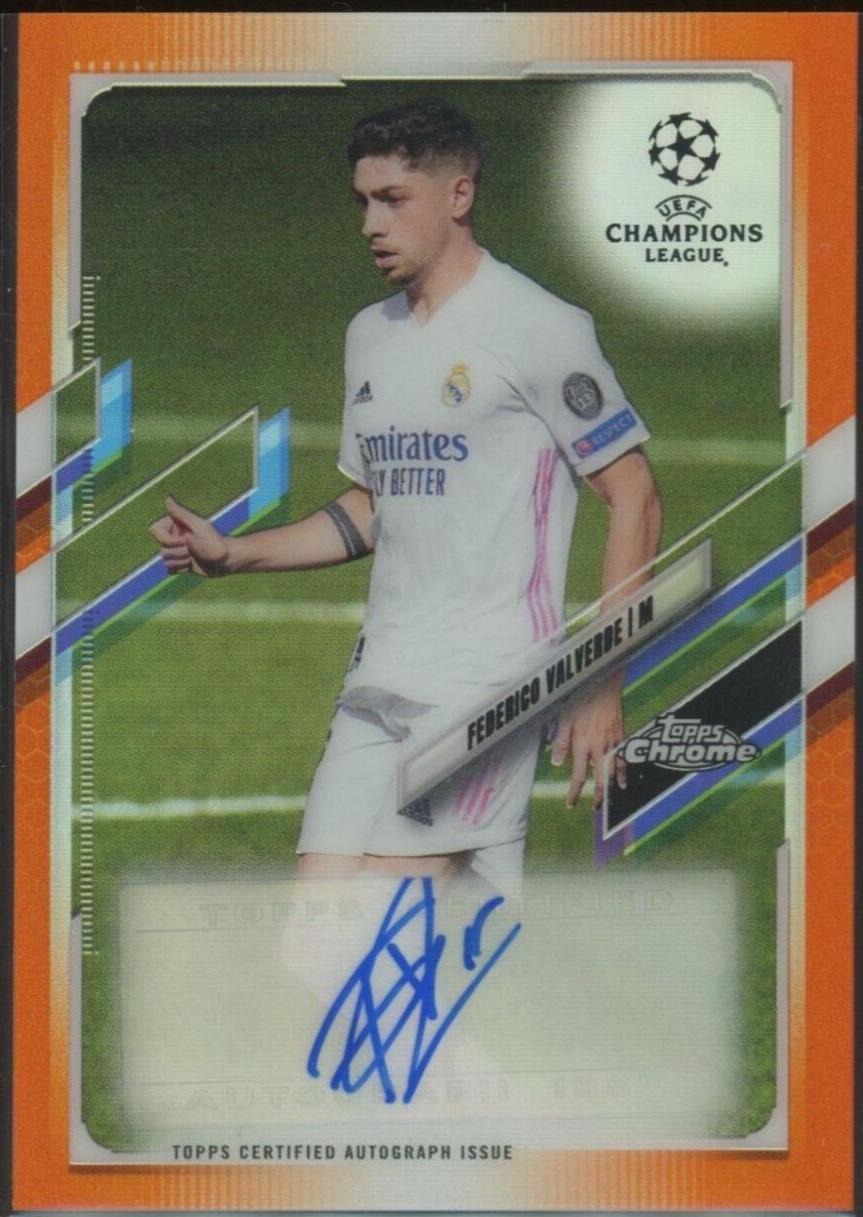 Federico Valverde [Orange Refractor] #CA-FV