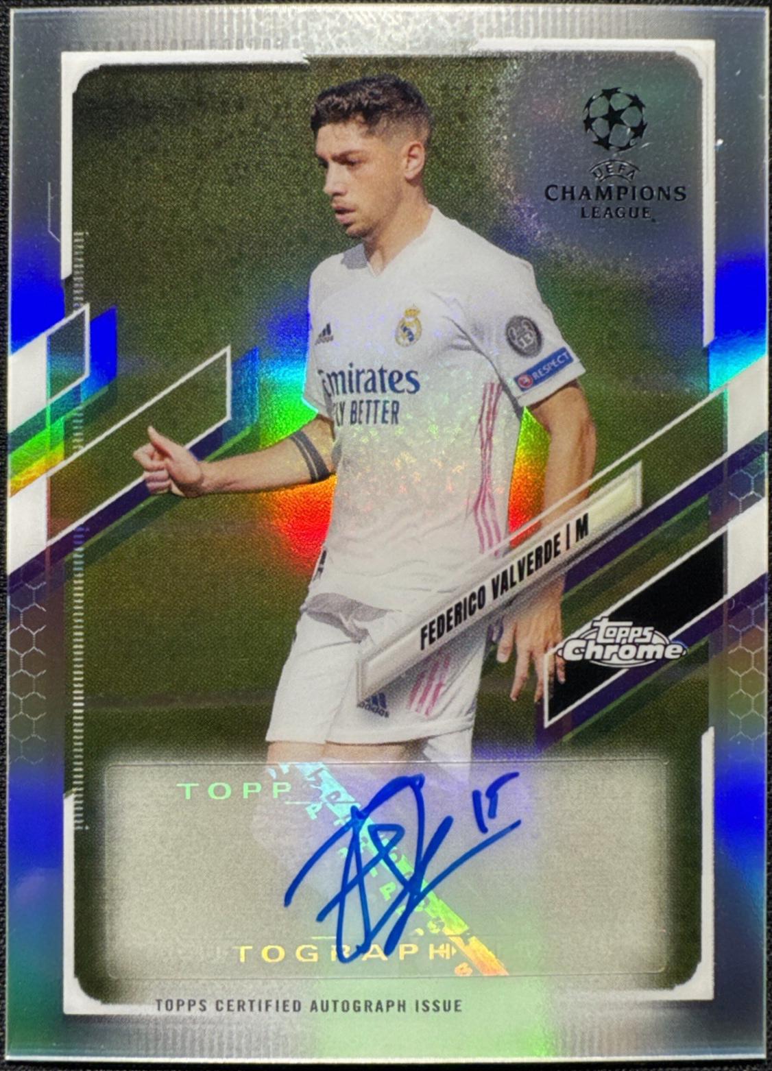 Federico Valverde [Red Wave Refractor] #CA-FV