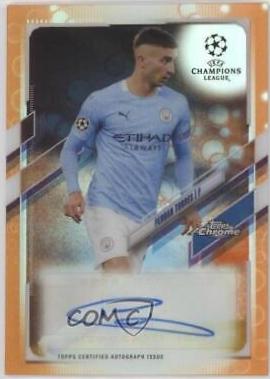 Ferran Torres [Orange Bubbles Refractor] #CA-FT