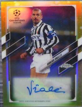Gianluca Vialli [Gold Bubbles Refractor] #CA-GV