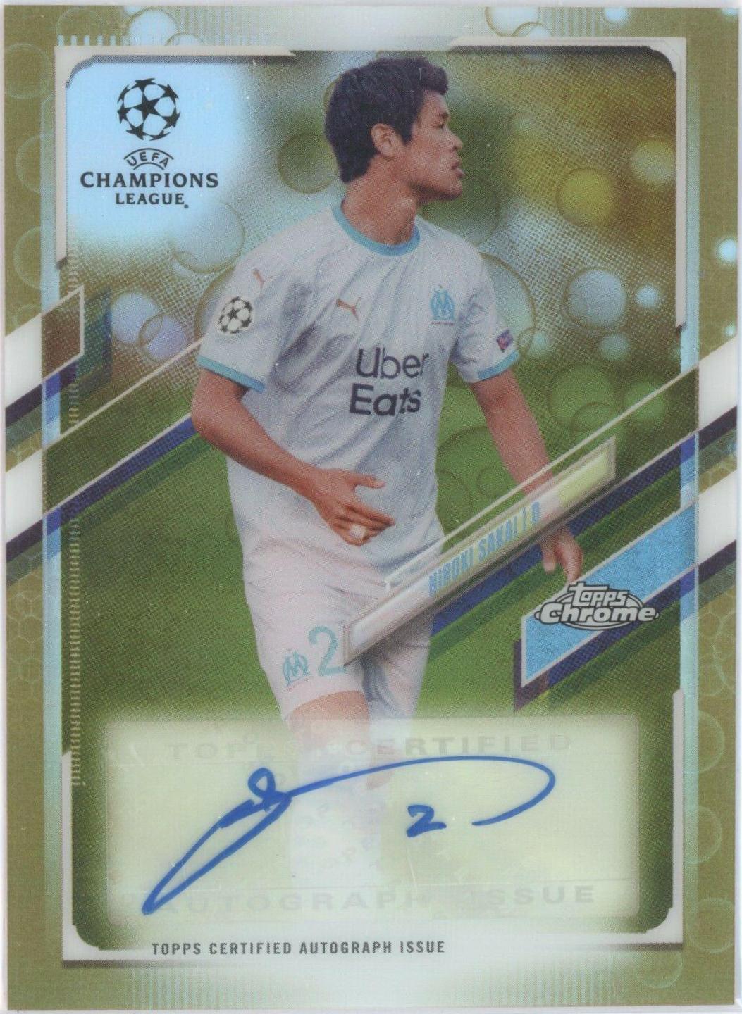Hiroki Sakai [Gold Bubbles Refractor] #CA-HS