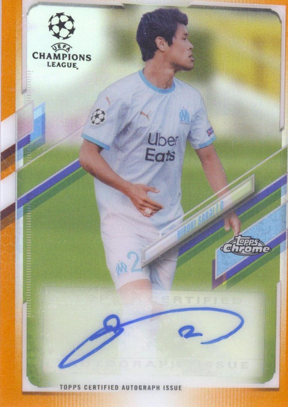 Hiroki Sakai [Orange Refractor] #CA-HS