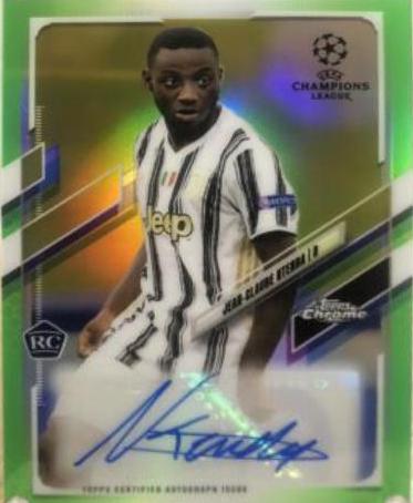 Jean Claude Ntenda [Neon Green Refractor] #CA-JN