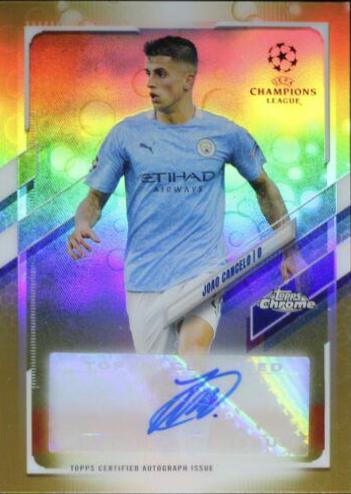 Joao Cancelo [Gold Bubbles Refractor] #CA-C