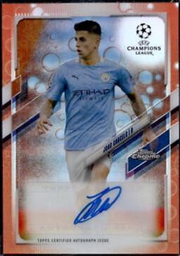 Joao Cancelo [Orange Bubbles Refractor] #CA-C