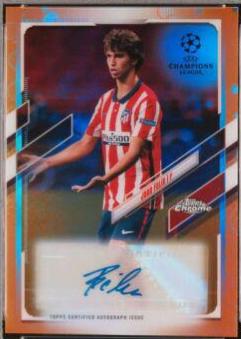 Joao Felix [Orange Bubbles Refractor] #CA-JF