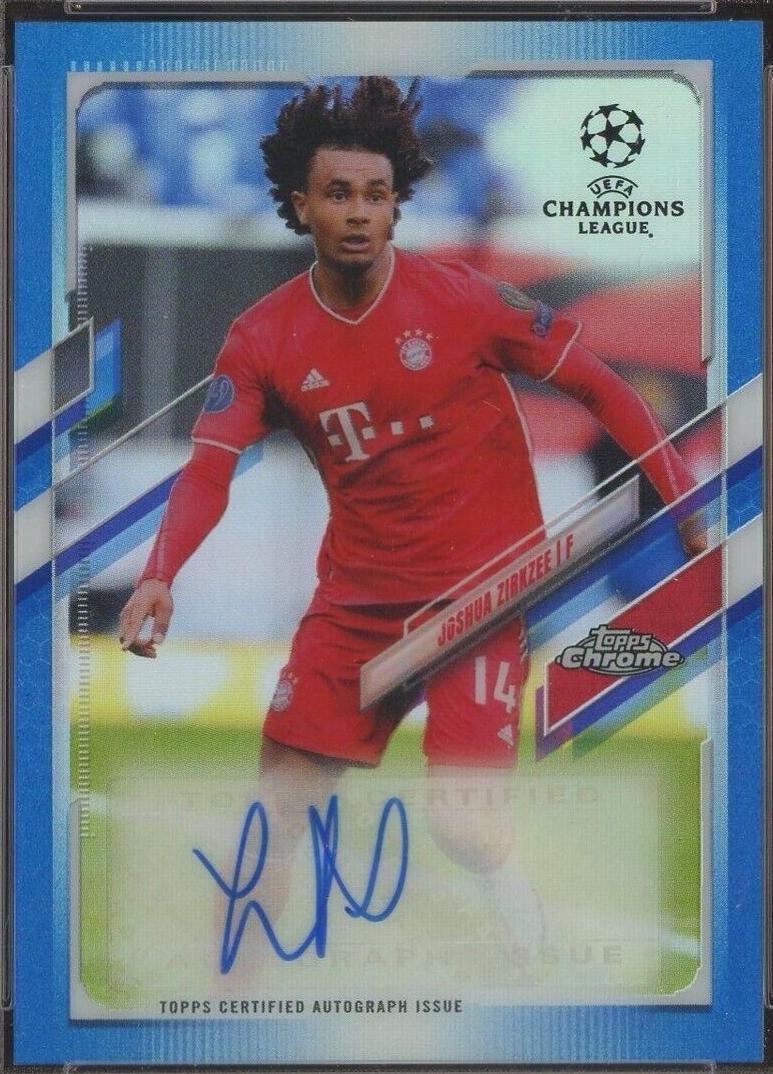 Joshua Zirkzee [Blue Refractor] #CA-JZ