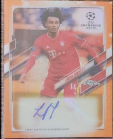 Joshua Zirkzee [Orange Bubbles Refractor] #CA-JZ
