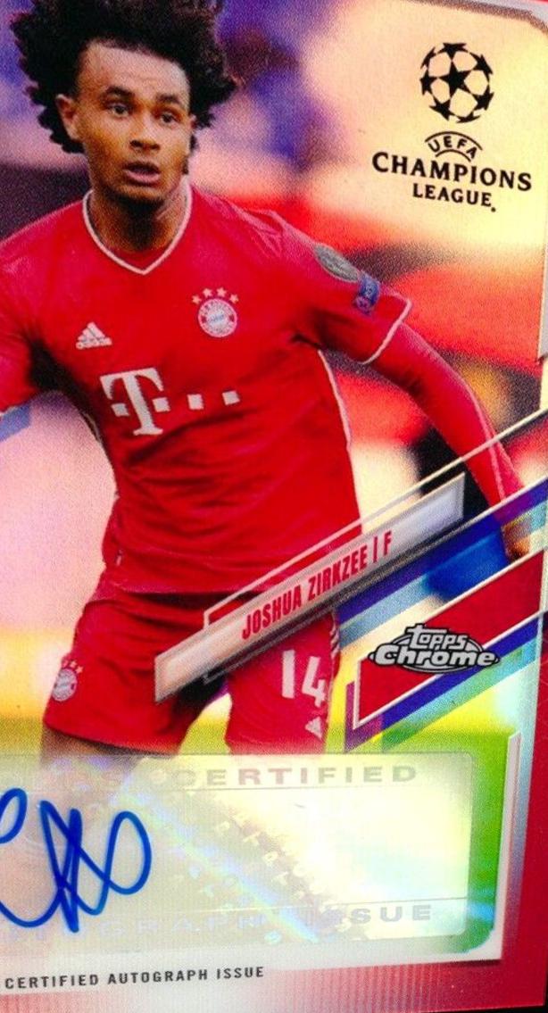 Joshua Zirkzee [Red Refractor] #CA-JZ