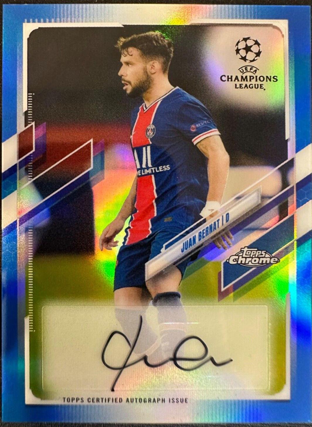Juan Bernat [Blue Refractor] #CA-JBE