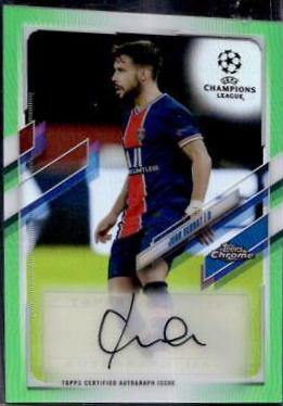 Juan Bernat [Neon Green Refractor] #CA-JBE