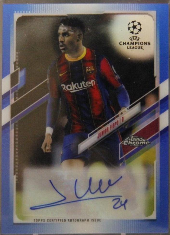 Junior Firpo [Blue Refractor] #CA-JFI