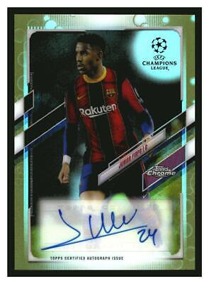 Junior Firpo [Gold Bubbles Refractor] #CA-JFI