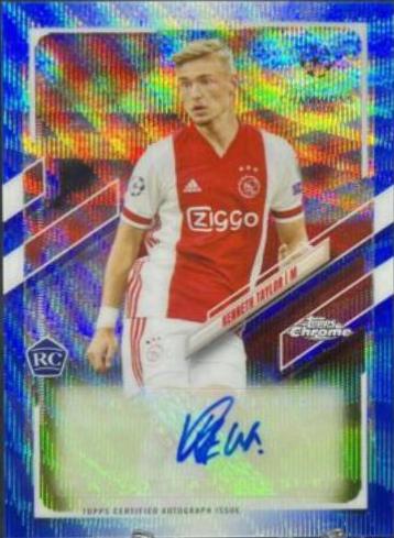 Kenneth Taylor [Blue Wave Refractor] #CA-KT