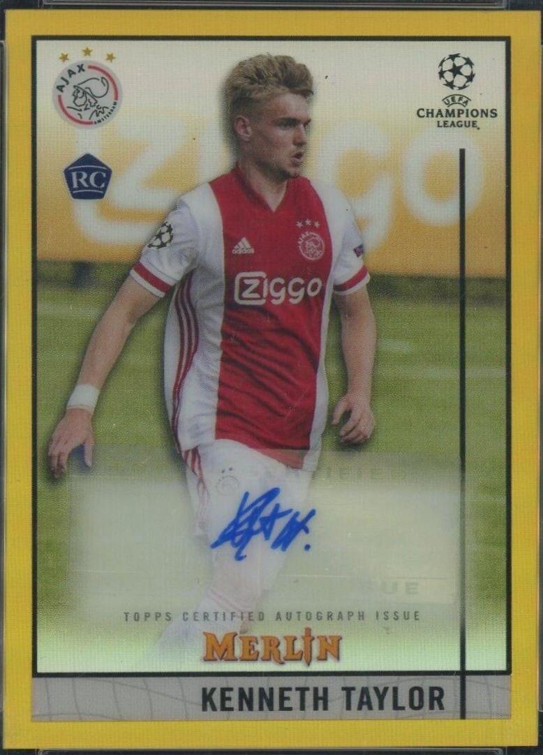Kenneth Taylor [Gold Refractor] #CA-KT