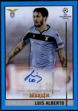 Luis Alberto [Blue Wave Refractor] #CA-LAL