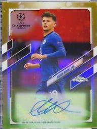 Mason Mount [Gold Bubbles Refractor] #CA-MM