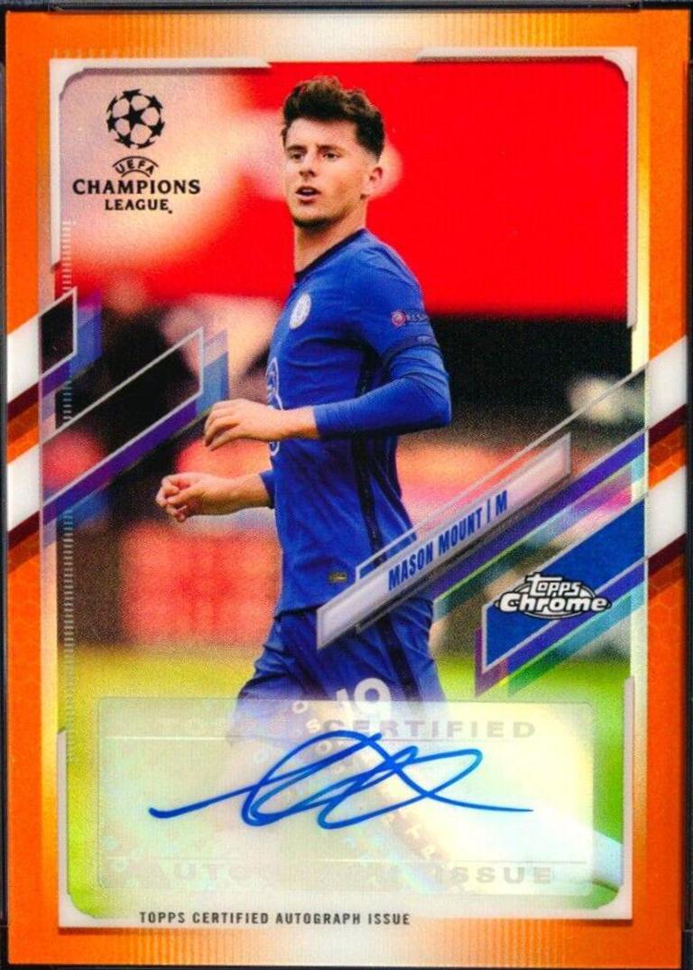 Mason Mount [Orange Refractor] #CA-MM