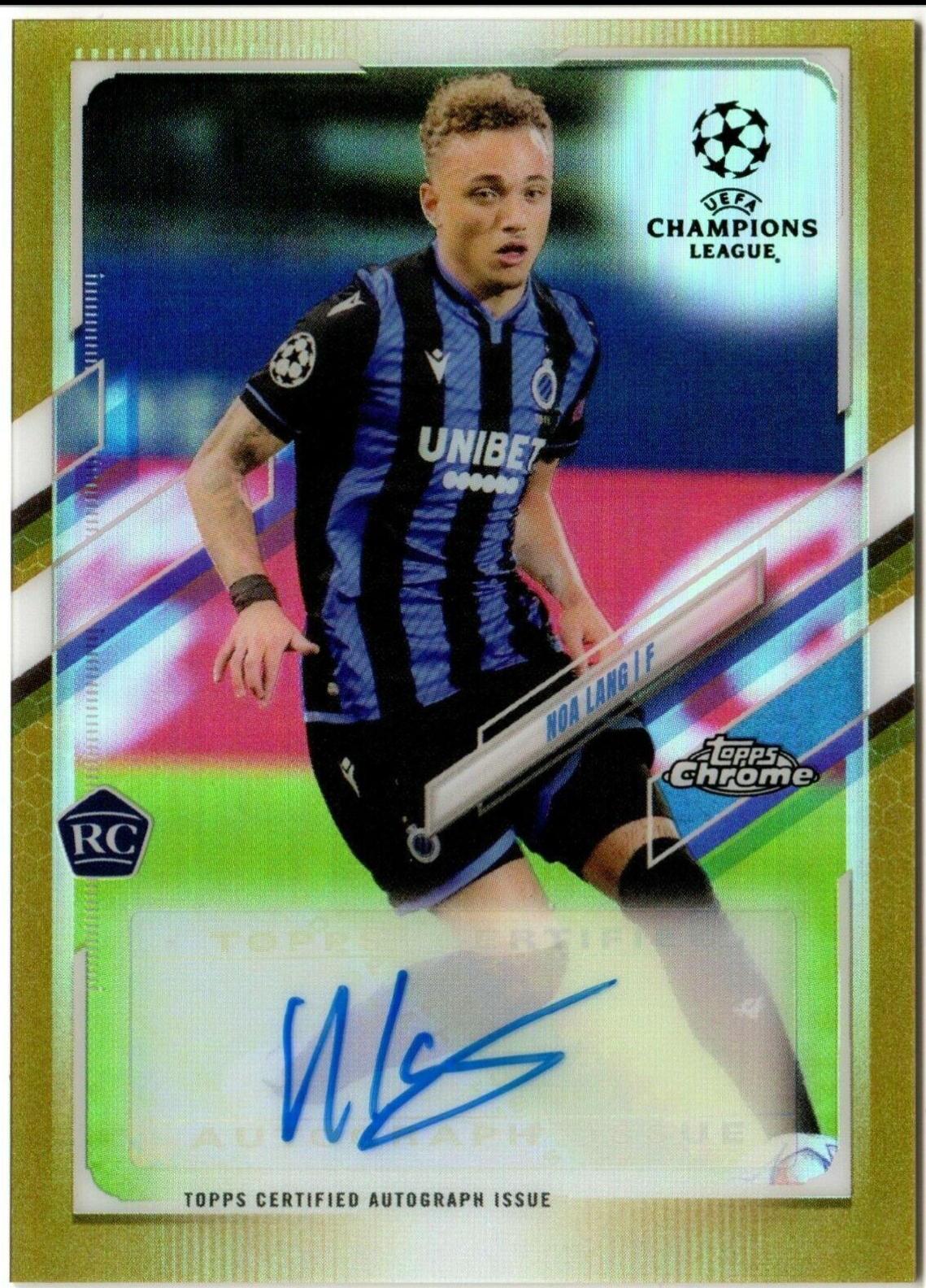 Noa Lang [Gold Refractor] #CA-NL